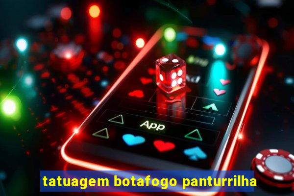 tatuagem botafogo panturrilha